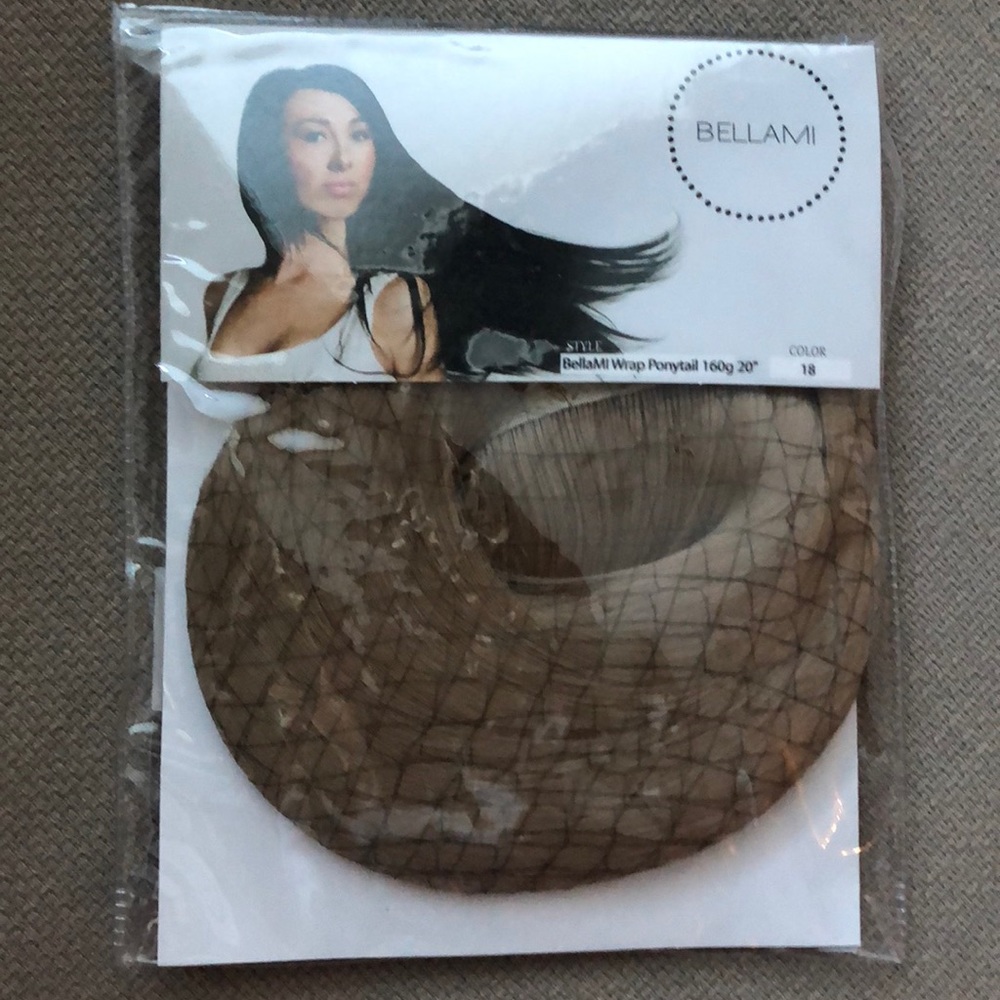 BELLAMI Faux Wrap Ponytail Dirty Blonde 20”